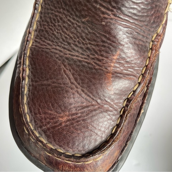 Born M6179 Men\'s Brown Leather Slip-On Shoes Size 10 main image 13